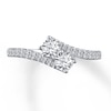 Thumbnail Image 1 of Previously Owned Ever Us Diamond Ring 3/4 ct tw Round-cut 14K White Gold