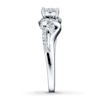 Thumbnail Image 3 of Previously Owned Diamond Promise Ring 1/3 ct tw Round 10K White Gold