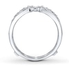 Thumbnail Image 1 of Previously Owned Diamond Enhancer Ring 1/4 ct tw Round-cut 10K White Gold
