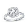 Thumbnail Image 0 of Previously Owned Neil Lane Engagement Ring 1-1/8 ct tw Cushion & Round-cut Diamonds 14K White Gold - Size 3.75