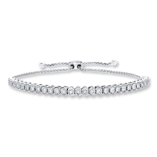 Previously Owned Bracelet 1 ct tw Diamonds 14K White Gold | Kay