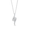 Thumbnail Image 1 of Previously Owned Diamond Necklace 1/4 ct tw 14K White Gold