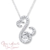 Thumbnail Image 1 of Previously Owned Necklace 3/4 ct tw Diamonds 14K White Gold