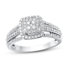 Thumbnail Image 1 of Previously Owned Diamond Ring 1/2 ct tw Round-cut 10K White Gold - Size 10