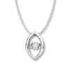 Thumbnail Image 0 of Previously Owned Petite Unstoppable Love Diamond Accent 10K White Gold