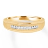 Thumbnail Image 0 of Previously Owned Men's Diamond Band 1/10 ct tw Round-cut 10K Yellow Gold
