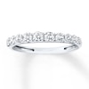 Thumbnail Image 1 of Previously Owned Diamond Anniversary Band 1/2 ct tw Round-cut 14K White Gold