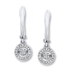 Thumbnail Image 1 of Previously Owned Unstoppable Love 1/5 ct tw Earrings Sterling Silver