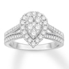 Thumbnail Image 0 of Previously Owned Diamond Engagement Ring 1 ct tw Round-cut 14K White Gold