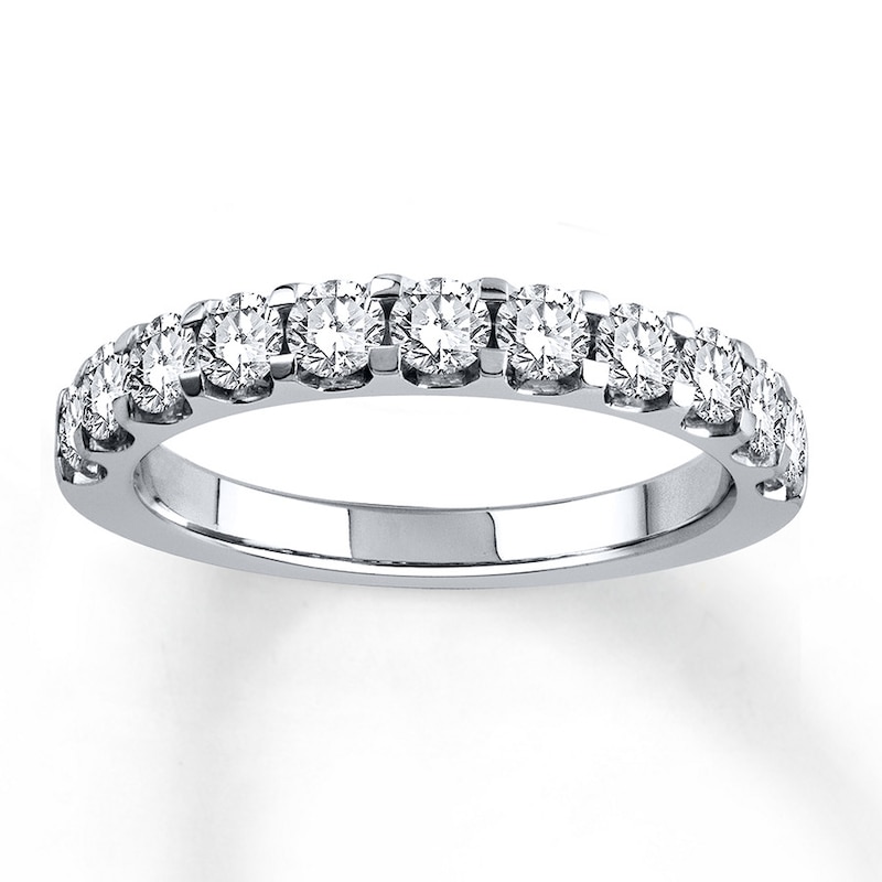 Main Image 1 of Previously Owned Diamond Anniversary Band 1 ct tw Round-cut Platinum