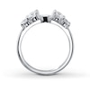 Thumbnail Image 1 of Previously Owned Leo Diamond Enhancer Ring 3/4 ct tw Round-cut 14K White Gold - Size 4.25