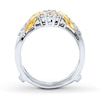 Thumbnail Image 1 of Previously Owned Diamond Enhancer Ring 1/3 ct tw Round-cut 14K Two-Tone Gold