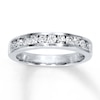 Thumbnail Image 0 of Previously Owned Diamond Wedding Band 1/2 ct tw Round-cut 14K White Gold