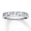 Thumbnail Image 1 of Previously Owned Diamond Wedding Band 1/2 ct tw 14K White Gold