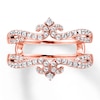 Thumbnail Image 3 of Previously Owned Diamond Enhancer Ring 1/2 ct tw Round-cut 14K Rose Gold - Size 12