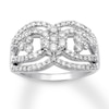 Thumbnail Image 1 of Previously Owned Diamond Fashion Ring 1 Carat tw 10K White Gold