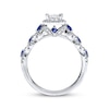 Thumbnail Image 2 of Previously Owned Diamond Ring 1 ct tw Princess/Round-cut Diamonds 14K White Gold