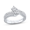 Thumbnail Image 2 of Previously Owned Ever Us Diamond Wedding Band 1/5 ct tw Round-cut 14K White Gold