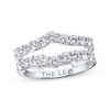 Thumbnail Image 1 of Previously Owned THE LEO Diamond Enhancer Ring 1 ct tw Round-cut 14K White Gold