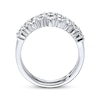 Thumbnail Image 3 of Previously Owned THE LEO Diamond Enhancer Ring 1 ct tw Round-cut 14K White Gold