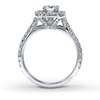 Thumbnail Image 1 of Previously Owned Neil Lane Diamond Engagement Ring 1-1/8 ct tw Round-cut 14K Gold - Size 6