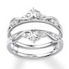 Thumbnail Image 0 of Previously Owned Diamond Insert Ring 1/4 ct tw Round-cut 14K White Gold