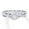 Thumbnail Image 3 of Previously Owned Diamond Engagement Ring 1/4 ct tw Round-cut 10K White Gold