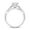 Thumbnail Image 3 of Previously Owned Diamond Engagement Ring 1 ct tw Round-cut 14K White Gold