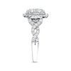 Thumbnail Image 1 of Previously Owned Engagement Ring 1 ct tw Round-cut Diamonds 14K White Gold
