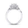 Thumbnail Image 2 of Previously Owned Engagement Ring 1 ct tw Round-cut Diamonds 14K White Gold