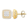 Thumbnail Image 1 of Previously Owned Diamond Earrings 1/2 ct tw Round-cut 10K Yellow Gold