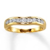 Thumbnail Image 1 of Previously Owned Diamond Enhancer Ring 1/2 ct tw Round-cut 14K Yellow Gold - Size 10.5