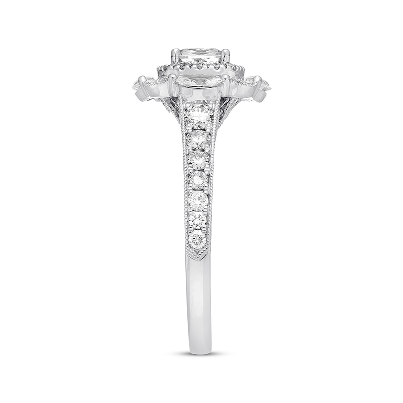 Main Image 3 of Previously Owned Neil Lane Diamond Engagement Ring 1-5/8 ct tw 14K White Gold