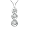 Thumbnail Image 0 of Previously Owned Unstoppable Love Necklace 1/15 ct tw Round Sterling Silver