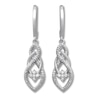 Thumbnail Image 1 of Previously Owned Diamond Earrings 1/6 ct tw Round-cut Sterling Silver