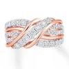 Thumbnail Image 1 of Previously Owned Diamond Ring 1/2 ct tw Round-cut 10K Rose Gold