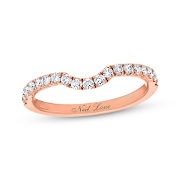 Previously Owned Neil Lane Wedding Band 3/8 ct tw Diamonds 14K Rose Gold