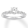 Thumbnail Image 1 of Previously Owned Neil Lane Engagement Ring 7/8 ct tw Round-cut 14K White Gold