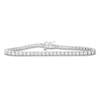 Thumbnail Image 1 of Previously Owned Diamond Bracelet 2 ct tw Round-cut 10K White Gold 7.25&quot; Length