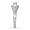 Thumbnail Image 2 of Previously Owned Diamond Engagement Ring 5/8 ct tw Round-cut 14K White Gold - Size 9.25
