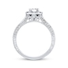 Thumbnail Image 2 of Previously Owned Neil Lane Engagement Ring 1-7/8 ct tw Radiant, Princess & Round-cut Diamonds 14K White Gold
