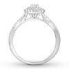 Thumbnail Image 2 of Previously Owned Diamond Engagement Ring 3/8 ct tw Round-cut 10K White Gold