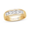 Thumbnail Image 0 of Previously Owned Men's THE LEO Diamond Band 1 ct tw Round-cut 14K Yellow Gold