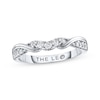 Thumbnail Image 1 of Previously Owned THE LEO Diamond Anniversary Band 1/4 ct tw Round-cut 14K White Gold