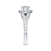 Thumbnail Image 2 of Previously Owned Neil Lane Diamond Engagement Ring 2-1/6 ct tw Cushion-cut 14K White Gold Size 7.5