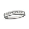 Thumbnail Image 1 of Previously Owned Diamond Band 1/2 ct tw Princess-cut 14K White Gold - Size 4.25