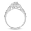 Thumbnail Image 1 of Previously Owned Round-cut Diamond Engagement Ring 1-3/8 ct tw 14K White Gold