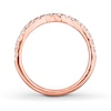 Thumbnail Image 2 of Previously Owned THE LEO Diamond Wedding Band 3/8 ct tw Diamonds 14K Rose Gold