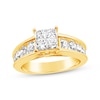 Thumbnail Image 0 of Previously Owned Diamond Engagement Ring 1-7/8 ct tw 14K Yellow Gold - Size 9.25