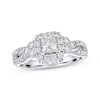 Thumbnail Image 1 of Previously Owned THE LEO Diamond Engagement Ring 1-1/8 ct tw Diamonds 14K White Gold - Size 9.5